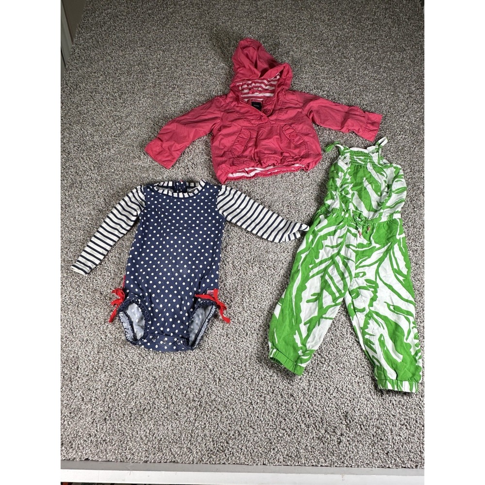 Girls 18–24M Lot BabyGap‎ Jacket Lilly Pulitzer Pants RuffleButts Swimsuit
